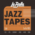 La Bella 800L Nylon Tape Wound Elektrische Gitaarsnaren (12-56)