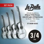 La Bella FG134 3/4 Mensuurlengte Klassieke Gitaarsnaren - Normale Spanning