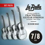 La Bella FG178 7/8 Mensuurlengte Klassieke Gitaarsnaren - Normale Spanning