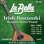 La Bella IB1142L Phosphor Bronze Irish Bouzouki Snaren (11-42) Light