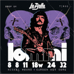 La Bella TI832 Tony Iommi Signature Elektrische Gitaarsnaren (8-32) D# Standard Tuning