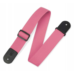 Levy's M8POLY-PNK Single Tone Polypropyleen Gitaarband Lichtroze