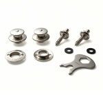 LOXX MusicBox Standard Set Straplocks Nickel