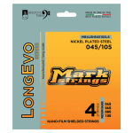Markbass MB4LENS45105LS Longevo Coated Nickel Bassnaren (45-105) - Aanbieding, op = op