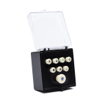 Martin 18APP45 Brugpennen Wit met Pearl Inlay Incl. Eindpen (8-Pack)