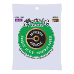 Martin MA535S Silked Snaren voor Akoestische Gitaar (11-52) Phosphor Bronze, Custom Light