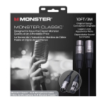 Monster Cable Classic XLR Microfoonkabel 3 Meter 600500 - Op=Op