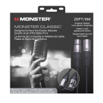 Monster Cable Classic XLR Microfoonkabel 6 Meter 600501 - Aanbieding
