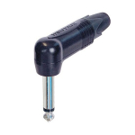 Neutrik NP2RX-BAG Mono Jackplug Haaks - Zwart