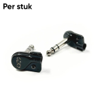 OCD Nano Plugs Haakse 6.3mm Jack Stereo - Per Stuk