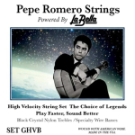 Pepe Romero GHVB High Velocity Klassieke Snaren - Medium Hard Tension