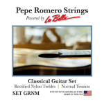 Pepe Romero GRNM Rectified Nylon Klassieke Gitaarsnaren - Normale Spanning