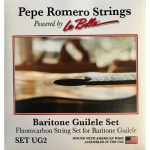 Pepe Romero UG2 Fluorocarbon Snarenset Baritone Guilele (E tot E)