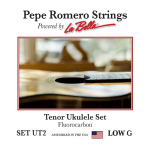 Pepe Romero UT2 Fluorocarbon Tenor Ukulele Snaren (24-24) Lage G