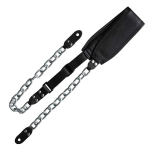 Richter Succubus Black / Silver Gitaarband met Metalen Schakels 1951