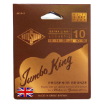 Rotosound JK10-3 Jumbo King Akoestische Gitaarsnaren (10-50) 3-Pack