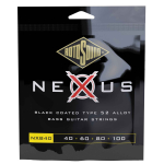 Rotosound NXB40 Nexus Black Coated Bassnaren (40-100)