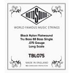 Rotosound TBL075 Black Nylon Losse Bassnaar .075