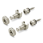 Schaller S-Locks Straplocks Satin Pearl 14010701