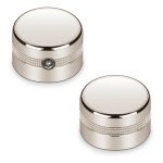 Schaller Solid Shaft Toon/Volume Knoppen 6.0mm "S-Lock Style" Nickel (Set van 2) 15040100