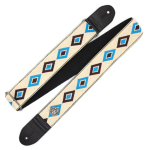 Silver Coin Straps Geweven Gitaarband Pacha Camac