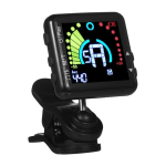 Snarenshop CS-9 Herlaadbaar Clip-On Tuner met Metronoom voor Gitaar, Basgitaar, Ukulele en Viool