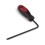 StewMac Halspen Sleutel 5/32" Single-Bend 11.5cm Lang