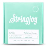 Stringjoy FR0942 Flyers Flatwound Elektrische Gitaarsnaren (9-42) Balanced Super Light