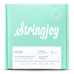 Stringjoy FR1150 Flyers Flatwound Elektrische Gitaarsnaren (11-50) Balanced Medium