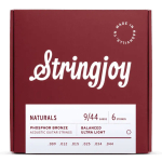 Stringjoy NB0944 Naturals Phosphor Bronze Akoestische Gitaarsnaren (9-44) Ultra Light