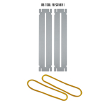 Warwick RockCare Fingerboard Saver Fretguards Narrow Frets