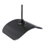 Woodside Guitars LGR-3 Vervangende Leg Rest Vervangingsvoet voor Woodside Gitaarsteun