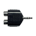 Yellow Cable AD09 Verloopstekker Mono Jack Male 3.5mm naar RCA Female