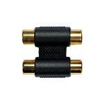 Yellow Cable AD15 Verloopstekker Stereo RCA Female naar RCA Female