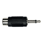 Yellow Cable AD16 Verloopstekker Mono Jack Male 3.5mm naar RCA Female