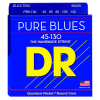 DR Strings PB5-130 Pure Blues Bassnaren 5-Snarig (45-130)