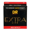 DR Strings RDE10 Red Devils Elektrische Snaren (10-46), K3 Coating
