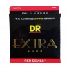 DR Strings RDE11 Red Devils Elektrische Snaren (11-50), K3 Coating -