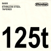 Dunlop DBS125T Stainless Steel .125 Losse Bassnaar Tapered