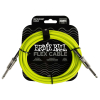 Ernie Ball 6414 Flex Cable Gitaarkabel Groen 3 Meter