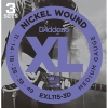 D'Addario EXL115-3D gitaarsnaren 3-Pack