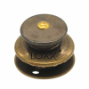Loxx MusicBox XL Straplocks voor Dikke Gitaarbanden - Vintage Brass