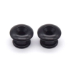 AxLabs KD2E1007BK Small Strap Buttons Rounded Top Zwart (Set van 2)