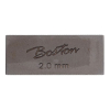 Boston BSSF-20 Brugzadel Groef/Gleuf Vijl 2mm Dikte