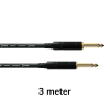 Cordial CCI3PP Essentials Gitaarkabel Vergulde Connectoren 3 Meter