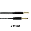 Cordial CCI9PP Essentials Gitaarkabel Vergulde Connectoren 9 Meter