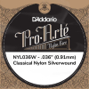 D'Addario NYL036W Classics Losse Silverwound .036 Snaar
