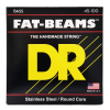 DR Strings FB-45/100 Fat Beams Bassnaren (45-100) Medium Light