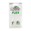 Dunlop 456P88 Tortex Flex Triangle 0.88mm Plectrum 6-Pack