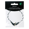 Ibanez DCT08-BWH DC Cord Twisted-Pair Voedingskabel Zwart en Wit 20 cm